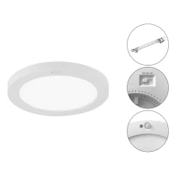 EVN LPRV170125BM LED Ein- Und Anbaupanel 12W 3000-6000K