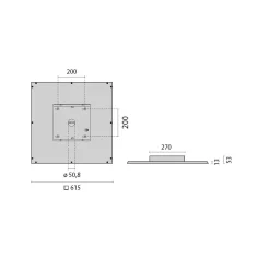 Perform.i.L. 8713661503430 LED-Anbauleuchte SL713AB Cover 615, 46W, Silbergrau -Lampengeschäft 7c9d78318273cf4f86c4f9c69aec0442bce0b387