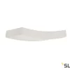 SLV 148012 PLASTRA 102 CURVE, Wandleuchteer Gips, QT-DE12, Max. 100 W