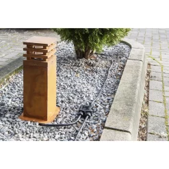 SLV 233427 Außenleuchte RUSTY SQUARE 40, LED, 3000K, IP55, 40cm 13 SLV 233427 Außenleuchte RUSTY SQUARE 40, LED, 3000K, IP55, 40cm -Lampengeschäft 800469743c8e299f80900703daa034f489ae0491