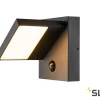 SLV 1002990 ABRIDOR Outdoor Wandleuchte Mit Bewegungssensor, IP54