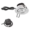 EVN PCE650N61002 LED Deckeneinbau Rund, Schwenkbar, IP65, 6W, 3000K, 620lm