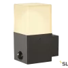 SLV 1006183 Wandaufbauleuchte GRAFIT E27 Square Sensor