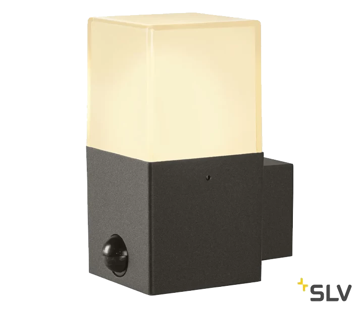 SLV 1006183 Wandaufbauleuchte GRAFIT E27 Square Sensor 1 SLV 1006183 Wandaufbauleuchte GRAFIT E27 Square Sensor