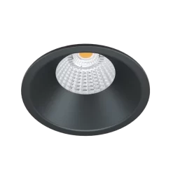 ALED 5703059001404 LED Downlight EVO D IsoSafe Sunfall Outdoor/Indoor 7W 560lm 2500-3000K 60° CRI95 IP54 Schwarz Ausschnitt 83mm