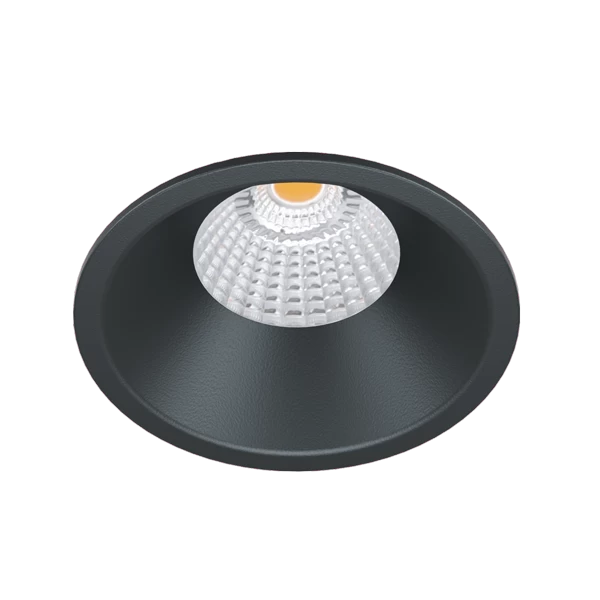 ALED 5703059001404 LED Downlight EVO D IsoSafe Sunfall Outdoor/Indoor 7W 560lm 2500-3000K 60° CRI95 IP54 Schwarz Ausschnitt 83mm 1 ALED 5703059001404 LED Downlight EVO D IsoSafe Sunfall Outdoor/Indoor 7W 560lm 2500-3000K 60° CRI95 IP54 Schwarz Ausschnitt 83mm