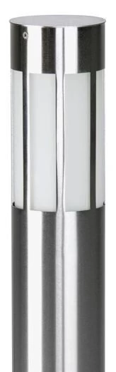 Albert 692011 Edelstahl-Pollerleuchte Mit Bewegungsmelder, Höhe 0,9m, E27