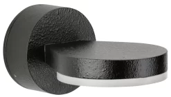 Albert 660230 LED-Wandleuchte Rund, 5W, Schwarz