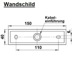 Albert 680285 LED-Wandleuchte Rund, 16W, Schwarz -Lampengeschäft 8aa0804581c5944dca63eb0ef3113707b38bed3e