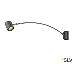 SLV 233135 MYRA DISPLAY, Outdoor Wandleuchte, QPAR51, IP55, Gewölbt, Max. 50W