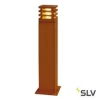 SLV 233437 Außenleuchte RUSTY SQUARE 70, LED, 3000K, IP55, 71cm