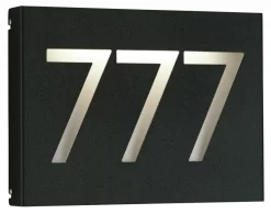 Albert 666005 Hausnummernleuchte 3-stellige Ziffern -Lampengeschäft 8fb56554de67c402f4b89b2a376f98f9672858dc