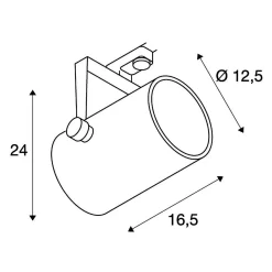 SLV 153421 EURO SPOT 3Phasen-HV-Strahler, GU10/PAR111, Ohne Leuchtmittel 7 SLV 153421 EURO SPOT 3Phasen-HV-Strahler, GU10/PAR111, Ohne Leuchtmittel -Lampengeschäft 93340302ec74901c169057bc38b2592d0fe61e86