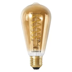 Ledvance 4058075778016 Smart+ WiFi Filament Edison Tunable White 2200K, 320 °, 8 W, 600 Lm, E27, Dimmbar