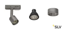 SLV 143194 PURI TRACK Strahler-SET 1Phasen-Hochvolt, GU10, Mit Leuchtmitteln -Lampengeschäft 9cac417cc2fa244c37ae9ce1b1f81d89ca0aa331