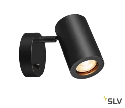 SLV 1000729 ENOLA_B, Wandleuchte, QPAR51, Mit Schalter, Max. 50W