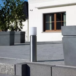 Albert 690560 Edelstahl-Sockelleuchte, Höhe 0,5m, E27 -Lampengeschäft a427bcc8e17dd428f429adac3ac783e144a54d2f