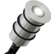 EVN LD1 102 LED-Einbaulichtpunkt 0,1W, Edelstahl IP67