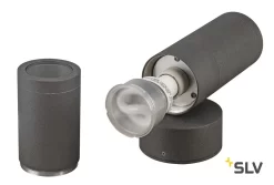 SLV 228775 Wandleuchte ASTINA OUT 2xGU10, Max.11W, IP44 -Lampengeschäft b010fddba98c9594b96aa8b439f7495d205fd2f3