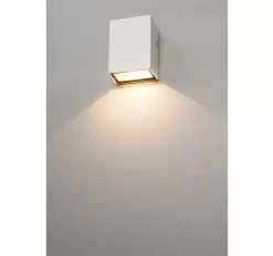 SLV 232461 QUAD 1, Wandleuchte, LED, 3000K, IP44, Eckig, 4,6 -Lampengeschäft b09521db119585f9d797a3a5d5964eff7c50144a