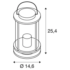 SLV 232095 PHOTONIA Outdoor Tischleuchte, IP44 -Lampengeschäft ba74df21fdc6867ef98b983f654a364bd2bd203d