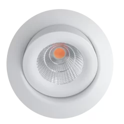 ALED 5703062001002 LED Downlight EVO E Smart 6W 560lm 2400-5000K 45° CRI93 Weiß Ausschnitt 68-83mm Schwenkbar 0-30°Zigbee
