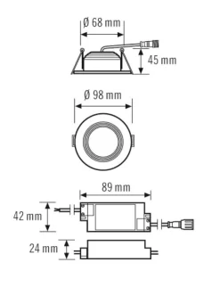 ESYLUX EO10298974 LED-Deckeneinbauleuchte 4000 K, 5 W 6 ESYLUX EO10298974 LED-Deckeneinbauleuchte 4000 K, 5 W -Lampengeschäft c274c69efc4003b7a0028ba5dcfdc6d20e0f99c4