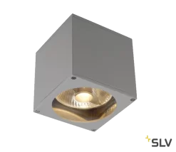 SLV 229564 BIG THEO WALL, Outdoor Wandleuchte, QPAR111, IP44, Eckig, Max. 75W