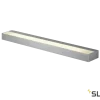 SLV 151786 SEDO 14, Wandleuchte, LED, 3000K, Eckig, Aluminium Gebürstet, Glas Satiniert, L/B/H 59,5/8,5/4 Cm, 17W
