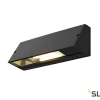 SLV 230030 PEMA, Outdoor Wandleuchte, TC-(D,H,T,Q)SE, IP44, Rechteckig, Max. 15W