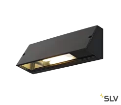 SLV 230030 PEMA, Outdoor Wandleuchte, TC-(D,H,T,Q)SE, IP44, Rechteckig, Max. 15W