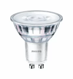 Philips 70029400 CorePro LEDspot Hochvolt-Reflektorlampen, 36 °, 4,6 W, 827, 355 Lm, GU10, Nicht Dimmbar