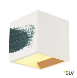 SLV 148018 PLASTRA CUBE Gipswandleuchte, G9/42W -Lampengeschäft cfb2213285e3411c70a972fedccce6999ca7296e