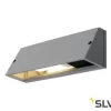 SLV 230034 Wandleuchte PEMA, 15W, E27, IP44, Silbergrau