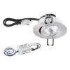 EVN PC20N31427 LED Deckeneinbauleuchte Rund, Schwenkbar, IP20, 3W, 2700K, 280lm