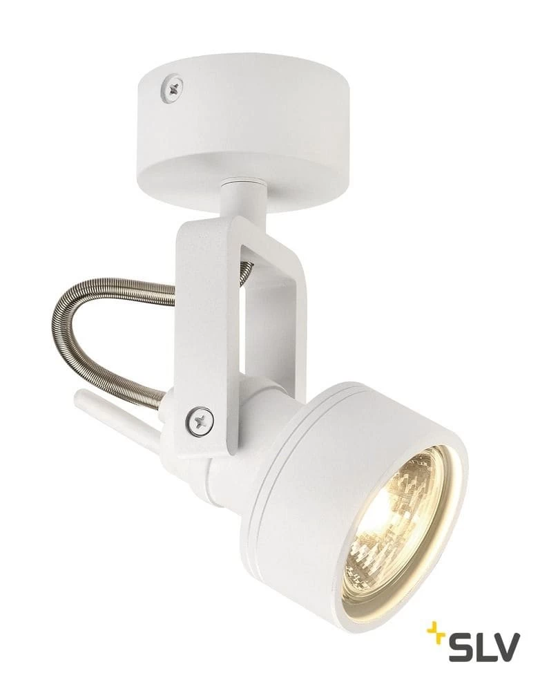 SLV 147551 INDA SPOT Wand- Und Deckenleuchte, GU10/50W 1 SLV 147551 INDA SPOT Wand- Und Deckenleuchte, GU10/50W