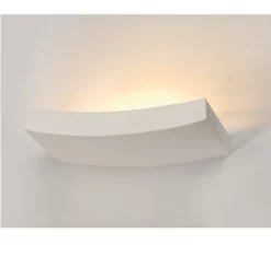 SLV 148012 PLASTRA 102 CURVE, Wandleuchteer Gips, QT-DE12, Max. 100 W -Lampengeschäft dc0b4b13fb02770dcd217af7012febbe72b36363
