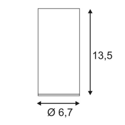 SLV 151811 ENOLA-B Deckenleuchte, GU10, 35W -Lampengeschäft dcf69c7c390089e3b27b096930d55aac81f49163