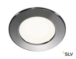 SLV 112222 Flache LED-Einbauleuchte, 3W/150lm Licht Warmweiß