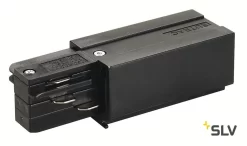 SLV145520 EUTRAC Einspeiser, Erde Rechts, Schwarz
