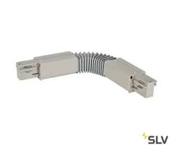 SLV145584 EUTRAC Eckverbinder Flexibel/ Einspeiser, Silbergrau