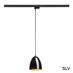 SLV 153140 PARA CONE 3Phasen-Pendelleuchte, GU10, Ohne Leuchtmittel