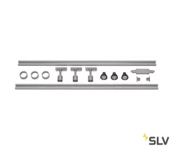 SLV 143194 PURI TRACK Strahler-SET 1Phasen-Hochvolt, GU10, Mit Leuchtmitteln