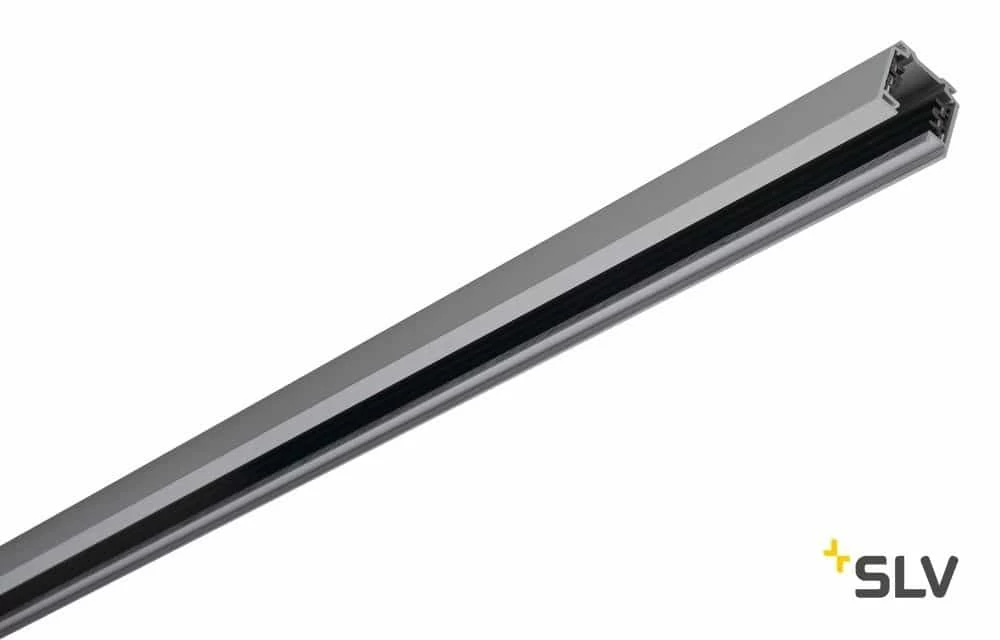 SLV 145202 EUTRAC 3-Phasenschiene Aufbau, Silber, 2m 1 SLV 145202 EUTRAC 3-Phasenschiene Aufbau, Silber, 2m