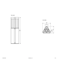 EVN WLD35071502 LED Wegeleuchte 7W, 350mm, 345lm -Lampengeschäft f77c4bf4d60a62f636af2768ab553a4fd4b264ca