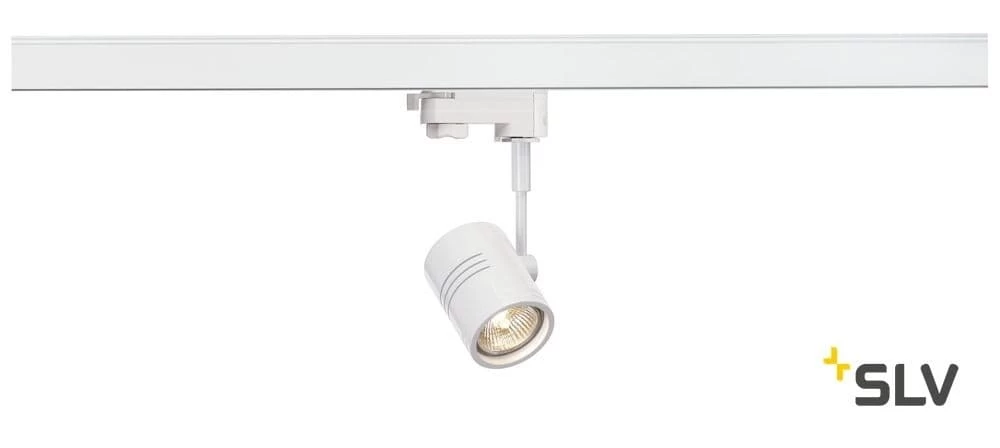 SLV 152241 BIMA 1 Single 3Phasen-HV-Strahler, GU10, Ohne Leuchtmittel 1 SLV 152241 BIMA 1 Single 3Phasen-HV-Strahler, GU10, Ohne Leuchtmittel